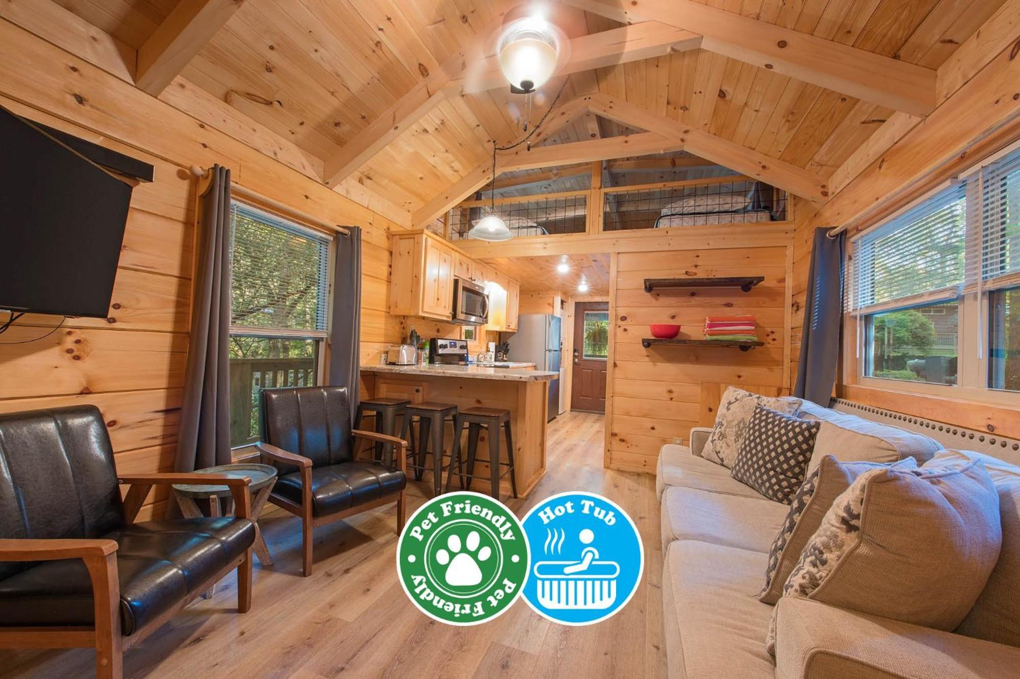 Celina Cabin Nature Cabin Near Downtown Chattanooga Exterior photo